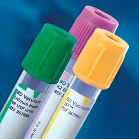 BECTON, DICKINSON AND CO BD Vacutainer Venous Blood Collection Tube 16, 1/2inW x 3-15/16inH 366450EA